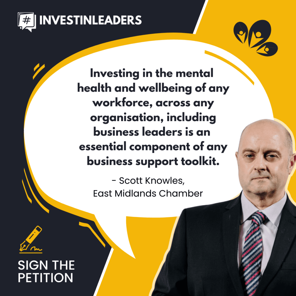 Invest in Leaders Quote by Scott Knowles of East Midlands Chamber
