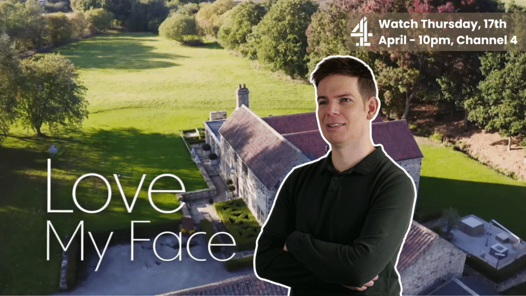 Gary Parsons on Love My Face, TV for Channel 4