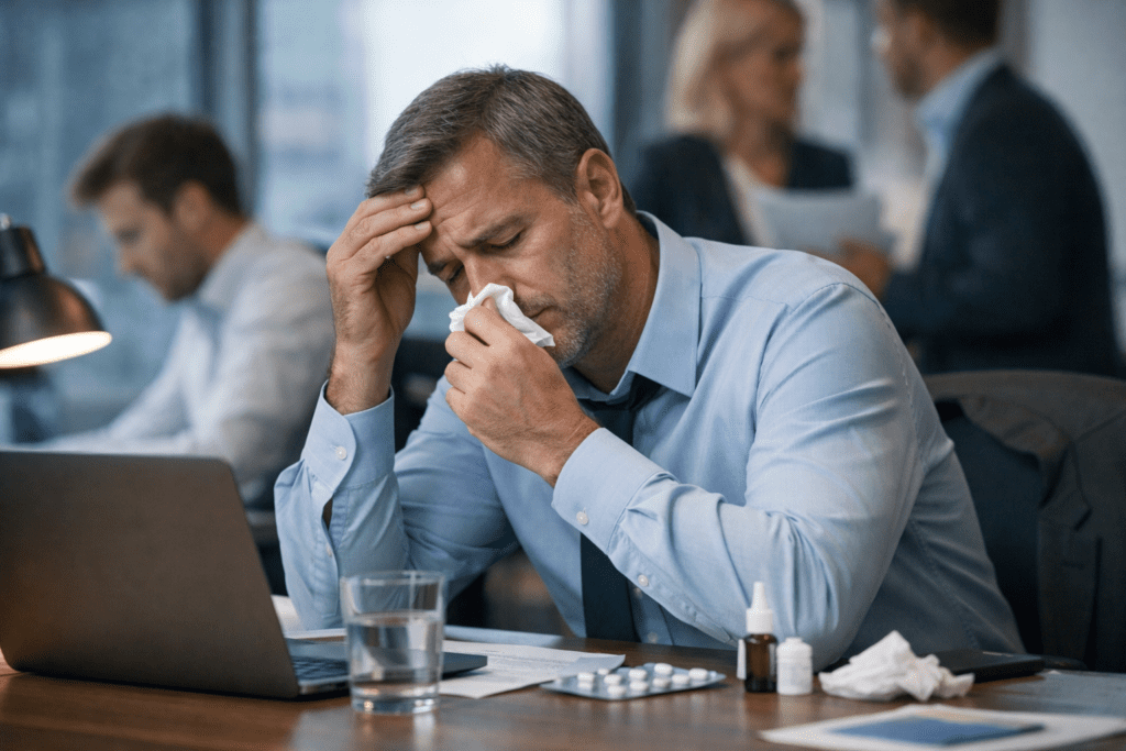 Presenteeism in leadership and the impact of working while unwell