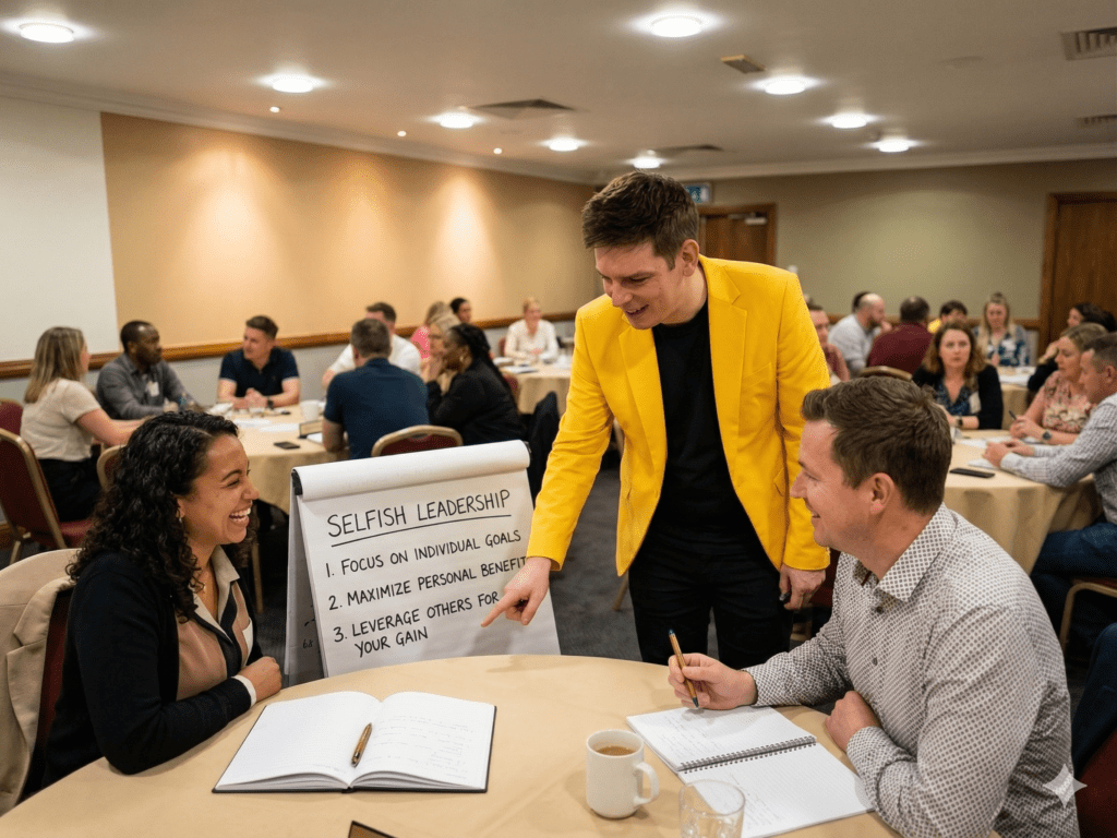 Selfish Leadership Workshop by Gary Parsons, or Leadership Development and Wellbeing
