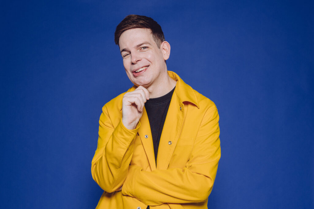 Gary Parsons, keynote speaker and Bell's palsy advocate, at the Changing Faces UK Face Equality Week 2026 campaign photoshoot.