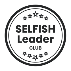 Selfish Leader Club Logo – outline Selfish Leader Club Logo - outline
